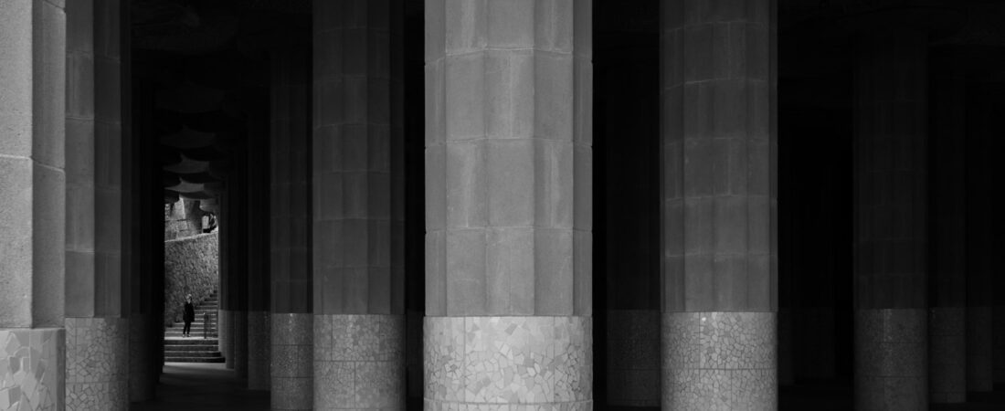 Stone support pillars, representing the four pillars The American Legion was founded on